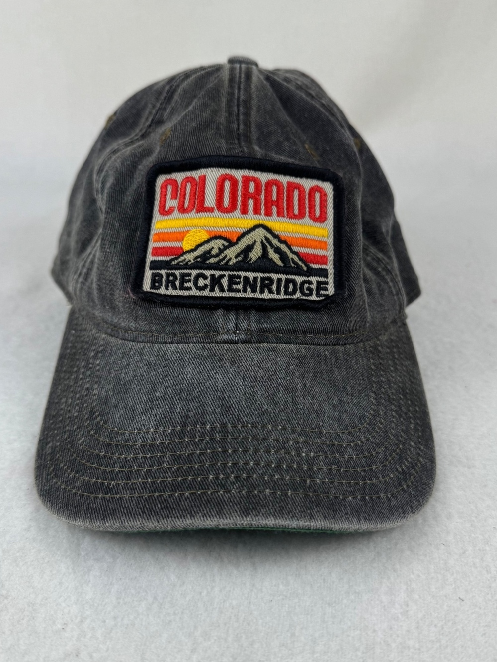 Legacy Colorado Breckenridge Black Cotton Baseball Cap
